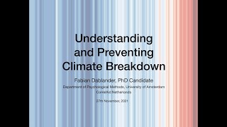 Understanding and Preventing Climate Breakdown | Fabian Dablander