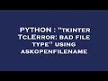 PYTHON : 