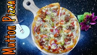 Mutton Pizza Recipe | Without Oven | Restaurant Style by shumaila cooking recipes