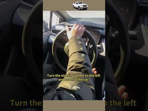 Easy to learn parking skills #car #driving #tips #tutorial #fyp #shorts