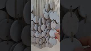 Handmade ceramic wall hanging