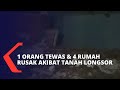 4 Rumah Rusak dan 1 Orang Tewas Akibat Tanah Longsor di Jember!