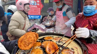 China Jiangsu Suqian Morning Market Open-air Food Market Taste Northern Jiangsu Food Roadside Stalls