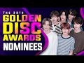 39th Golden Disc Awards: Main Awards Nominees Revealed!