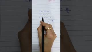 2A= 3B=4C, find A:B:C? How to solve this? #shorts #maths #shortsfeed #youtubeshorts