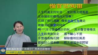 20190414興毅義和聖堂仁勇佛堂啟慧班 陳怡玶 道歌：福音世間留