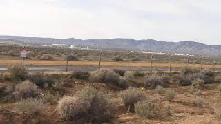 Virgin Orbit Cosmic Girl 747 Taxi Test with Fueled LauncherOne Attached -- Mojave, California