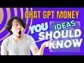 How To Make Money Using Chatgpt 3 Business Ideas Chat Gpt Money Ideas Chatgpt Tutorial