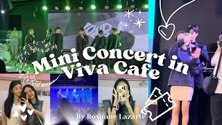 CLOUD7 Mini Concert in Viva Cafe 💙 | Roxanne Lazarte