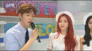 150713 JjongAh (Hong Jonghyun & Yura) 인기가요