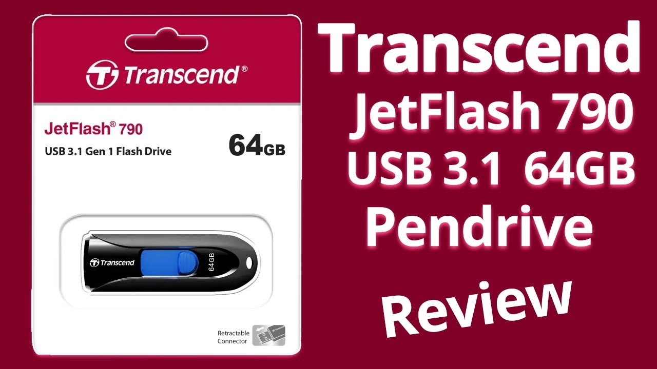 Transcend JetFlash 790 USB 3.1 64GB Pendrive Review And Price In BD ...