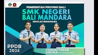 Video Profile SMK Negeri Bali Mandara