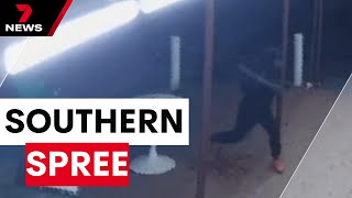 Cafe, hairdresser targeted in Morphett Vale crime spree | 7 News Australia