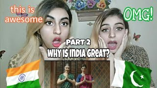 WHY IS INDIA GREAT 2 | भारत महान क्यों है 2 |   Pakistani Sisters Reaction