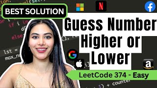 Guess Number Higher or Lower #leetcode #leetcode75
