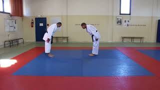 bunkai kihon et bunkai kata  nijushiho 6 Dan