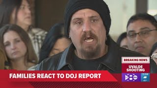Uvalde father Brett Cross reacts to DOJ's Uvalde school shooting report