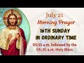 WHERE CAN WE FIND SOLITUDE IN THE CITY? | MORNING PRAYER AND HOLY MASS | SUNDAY