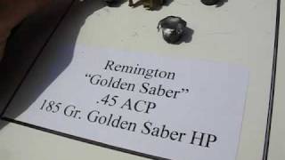 AT1 - .45 ACP - Remington Golden Saber 185 Gr JHP