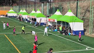 2025. 02. 21 제천PFC U-11 VS 서울 이랜드FC 후반 만세보령머드배 JS컵