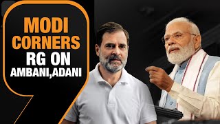 PM Modi plays reverse card on Rahul Gandhi, invokes Ambani and Adani to target the Congress | News9