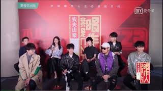 〖TFBOYS-王源〗 ROY WANG 《 2019.03.26 「我是唱作人」 【媒体探班】王源谈赛制“刚就完了,,毛不易称冗长 》『 王源 』