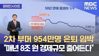 [경제인사이트] 2차 부머 954만명 은퇴 임박‥\