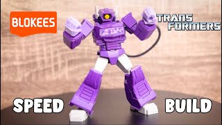 Blokees Transformers Shockwave Speed Build