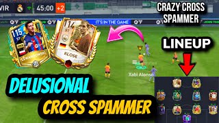 i FACED the MOST TOXIC CROSS SPAMMER EVER !!!! FIFA MOBILE 23