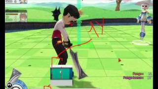 Pangya- Putt tutoriel (tutorial of putters)