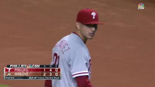 PHI@MIA: Velasquez fans Stanton to end the 3rd