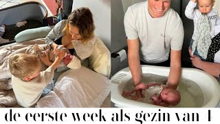 DE EERSTE WEEK MET DE BABY | KRAAMWEEK🍼👨‍👩‍👦‍👦🤍