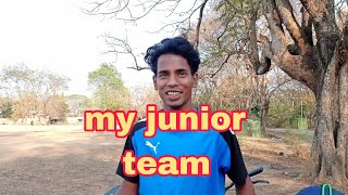 my junior team evening practice