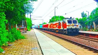 20601/MGR Chennai Central Bodinayakanur AC SF Express running Madurai Junction ||30357 RPM WAP-7