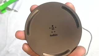 Belkin / Wireless Charging Pad 10W / Apple \u0026 Samsung Devices / Easy to use / Fast Charging