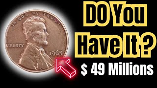 1965 Most Rare Lincoln Penny –Top Rare Pennies Worth Millions!!