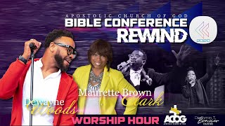 ACOG 88th Annual Bible Conference Rewind Wednesday Worship Hour | Dewayne Woods \u0026 Maurette Brown Cla