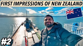 MY FIRST IMPRESSIONS of NEW ZEALAND, Wellington to Picton