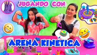 JUGANDO CON ARENA KINÉTICA #laracampos