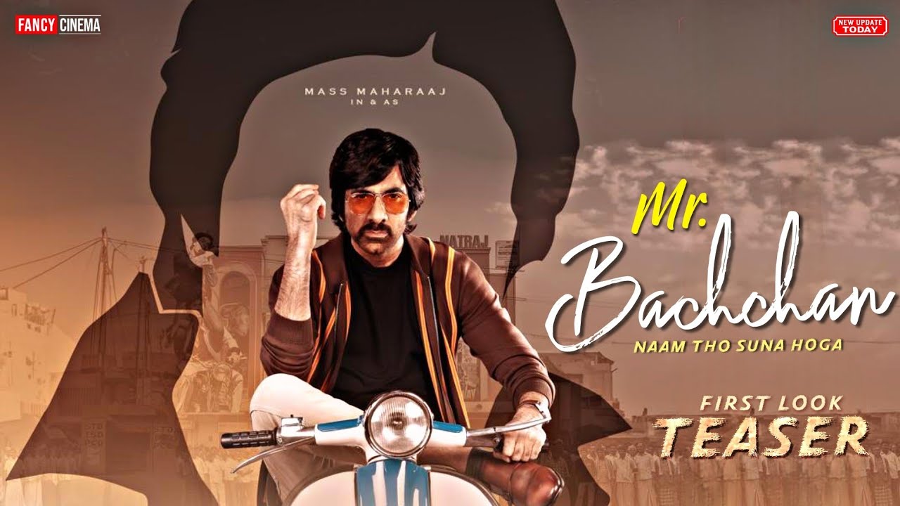 MR. BACHCHAN First Look Teaser : Announcement | Ravi Teja | Amitabh ...