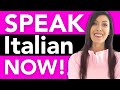 Speak Italian with Me: Real Life Conversation Practice