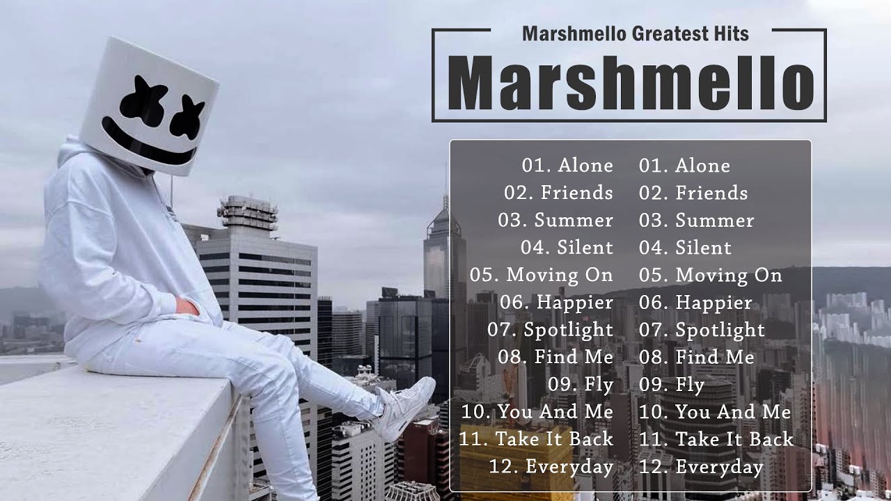 Marshmello Greatest Hits Playlist - Best Songs Of Marshmello - YouTube