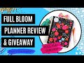 DaySpring Full Bloom Planner Review Flip Through & GIVEAWAY #DaySpringAffiliates #DaySpringPlanner