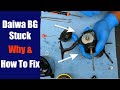 Daiwa BG4000 Stuck - Why & How To Fix - Fishing Reel Repair