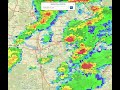 Dents & Dings Radar of Hail Storm in Huntsville Alabama 4-24-2021