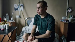 With No Legs And No Sight, A Ukrainian Soldier Strives To Walk And See Again