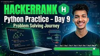 HackerRank Python Practice Day 9