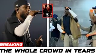 Kendrick Lamar Shocks Fans in Frankfurt with Emotional Breakdown
