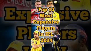 Top 10 Most Expensive Players In IPL 2024 #ipl #viratkohli #top #mitchellstarc #trending
