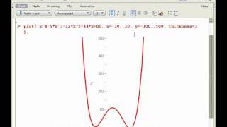 Maple - Basic plotting